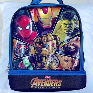 Boys light up insulated lunch bag MARVEL AVENGERS